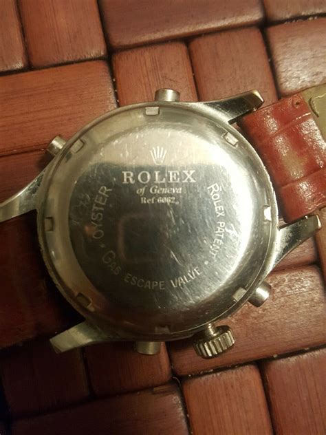 rolex chronographe 6062 prix|rolex 6062 chronometer location.